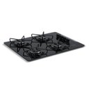 Ver imagem 3 de Cooktop À Gás Megachama Midea 4 Bocas Vidro Preto Bivolt Md-gv40aapb