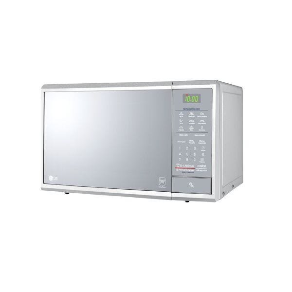 Micro-ondas LG Easy Clean 30L Prata 220V Ms3095Lra - 4
