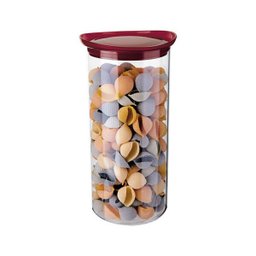 Conjunto Pote Vidro Slim Com Tampa 3 Peças Vdr6989-3 - 4