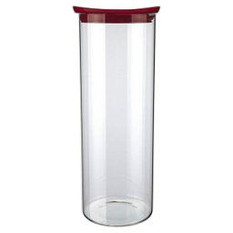 Conjunto Pote Vidro Slim Com Tampa 3 Peças Vdr6989-3 - 2