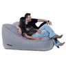 Chaise Lounge Hannah - Puff Feito em Tecido - 5