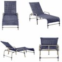 Ver imagem 4 de Espreguiçadeira Corda Náutica em Alumínio para Piscina Edícula Catar