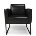 Ver imagem 3 de Kit 2 Poltronas Base Industrial Preto Marisa Corano Preto D03 - D'Rossi