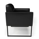 Ver imagem 4 de Kit 2 Poltronas Base Industrial Preto Marisa Corano Preto D03 - D'Rossi