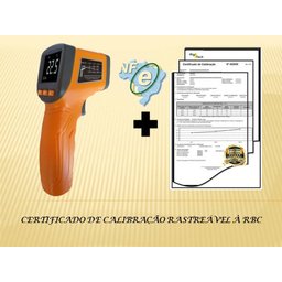Termômetro Infravermelho (-50 a 580°c) com Certificado de Calibração - 3