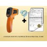 Termômetro Infravermelho (-50 a 580°c) com Certificado de Calibração - 3