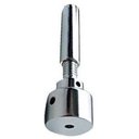 Ver imagem 1 de Esticador Inox - Prateleira Suspensa De Vidro, Metal,Madeira