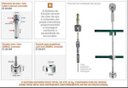 Ver imagem 2 de Esticador Inox - Prateleira Suspensa De Vidro, Metal,Madeira