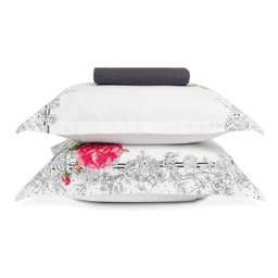 Lençol com Elástico Casal Karsten 180 Fios Percal 100% Algodão com Fronha Levine - 1