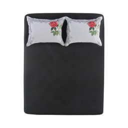 Lençol com Elástico Casal Karsten 180 Fios Percal 100% Algodão com Fronha Levine - 2