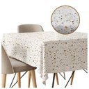 Ver imagem 7 de Toalha Mesa Plástica Térmica Paint 4 Lugares Redonda 1,38