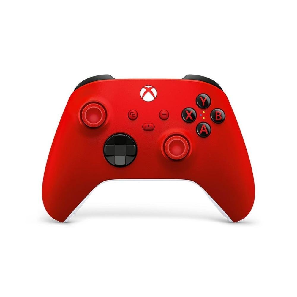 Controle Microsoft Xbox Series - sem Fio com Bluetooth - Pulse Red - Qau-00082 - 1