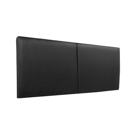 Cabeceira Módulos Cama Box Almofadada Luxo Corino Rbl:casal Painel/preto