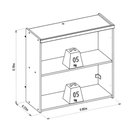 Ver imagem 4 de Armário Aéreo 2 Portas Allure Linea Brasil 80cm Mdf
