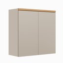 Ver imagem 1 de Armário Aéreo 2 Portas Allure Linea Brasil 80cm Mdf