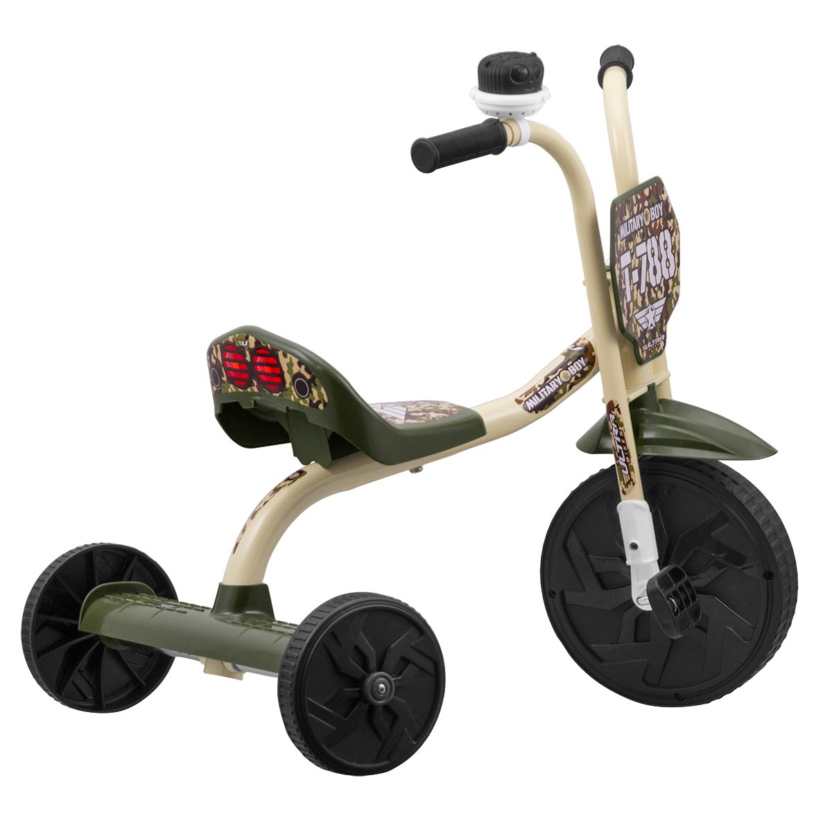Triciclo Motoca para Criança Infantil com Number Plate Ultra Bikes - 2