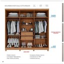 Ver imagem 3 de Guarda Roupa Casal 06 Portas Portugal Cinamomo/ Off White Imop