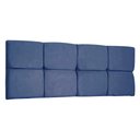 Ver imagem 5 de Painel Queen 160cm Nina Slk Decor Cinza Painel Nina Azul Royal