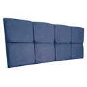 Ver imagem 3 de Painel Queen 160cm Nina Slk Decor Cinza Painel Nina Azul Royal