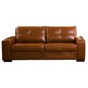 Ver imagem 2 de Sofá Decorativo 2 Lugares Turim 200cm Couro Conhaque G58 - Gran Belo