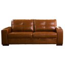 Ver imagem 2 de Sofá Decorativo 2 Lugares Turim 200cm Couro Conhaque G58 - Gran Belo