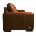 Ver imagem 7 de Sofá Decorativo 2 Lugares Turim 200cm Couro Conhaque G58 - Gran Belo