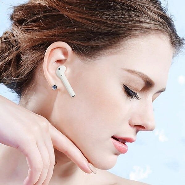 Fone de Ouvido sem Fio I12 Tws Bluetooth Touch Estéreo - 4