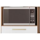 Ver imagem 5 de Cozinha Modulada Completa Harmonia C/ 6 Portas e 2 Gavetas 132x183 Amendola/branco - Demóbile