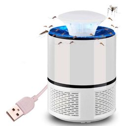 Armadilha Luminosa LED Mata Mosquito Insetos Pernilongo USB - 2
