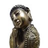 Buda Tailandês Meditando Cobre Contemplando Buda 13 cm - 2