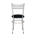 Ver imagem 4 de 6 Cadeiras Epoxi Cinza para Cozinha:preto