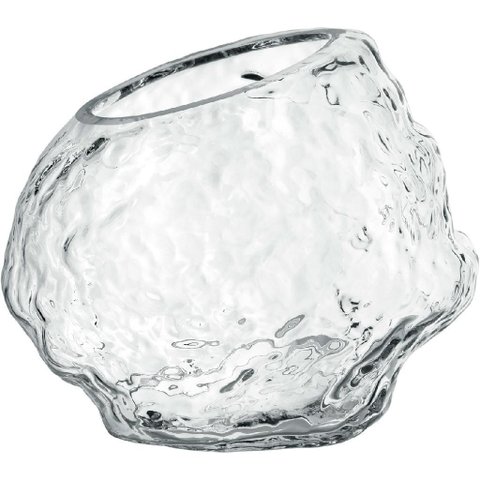 Vaso Decorativo Enfeite Home&Co Vidro 21x23x23cm Transparente