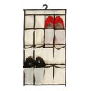 Ver imagem 1 de Organizador Suspenso para Calçados Tênis Sapatos Armário 12 Pares