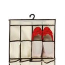 Ver imagem 2 de Organizador Suspenso para Calçados Tênis Sapatos Armário 12 Pares