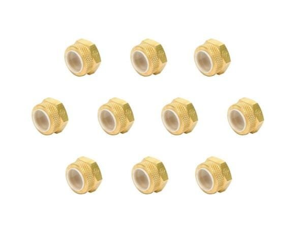 Kit Schulz com 10 Porcas Anel Cônico para Tubo Flexivel Nylon - 021.0057-0/At - 1