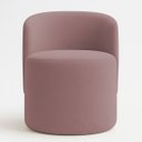 Ver imagem 2 de Poltrona Aura Decorativa Orgânica Bouclé Premium de Luxo para Sala Quarto Recepção Design Escultural