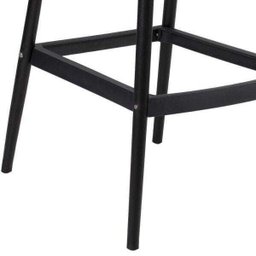 Kit - 6 X Banquetas Altas Masters Allegra - Preto - 7