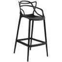 Ver imagem 3 de Kit - 6 X Banquetas Altas Masters Allegra - Preto