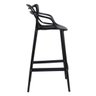 Kit - 6 X Banquetas Altas Masters Allegra - Preto - 3