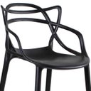 Ver imagem 6 de Kit - 6 X Banquetas Altas Masters Allegra - Preto