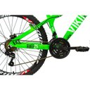 Ver imagem 2 de Bicicleta TUFF25 Freeride Aro 26 Verde Neon 21V VikingX
