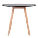 Ver imagem 2 de Mesa de Jantar Redonda Leda - 90cm - Preto