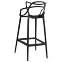 Ver imagem 4 de KIT - 3 x Banquetas altas Masters Allegra - Preto