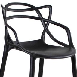 KIT - 3 x Banquetas altas Masters Allegra - Preto - 5