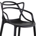 Ver imagem 5 de KIT - 3 x Banquetas altas Masters Allegra - Preto