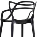 Ver imagem 6 de KIT - 3 x Banquetas altas Masters Allegra - Preto