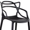 KIT - 4 x Banquetas altas Masters Allegra - Preto - 5