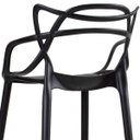 Ver imagem 7 de Kit - 4 X Banquetas Altas Masters Allegra - Preto
