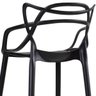 KIT - 4 x Banquetas altas Masters Allegra - Preto - 6