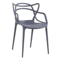 Cadeira Allegra - Cinza Escuro - 1